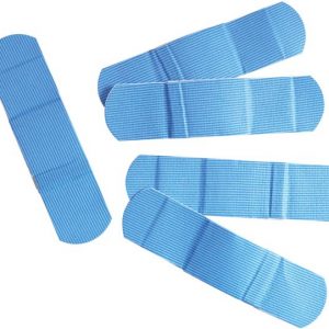 Plaster strips Blue X-Ray Detectable
